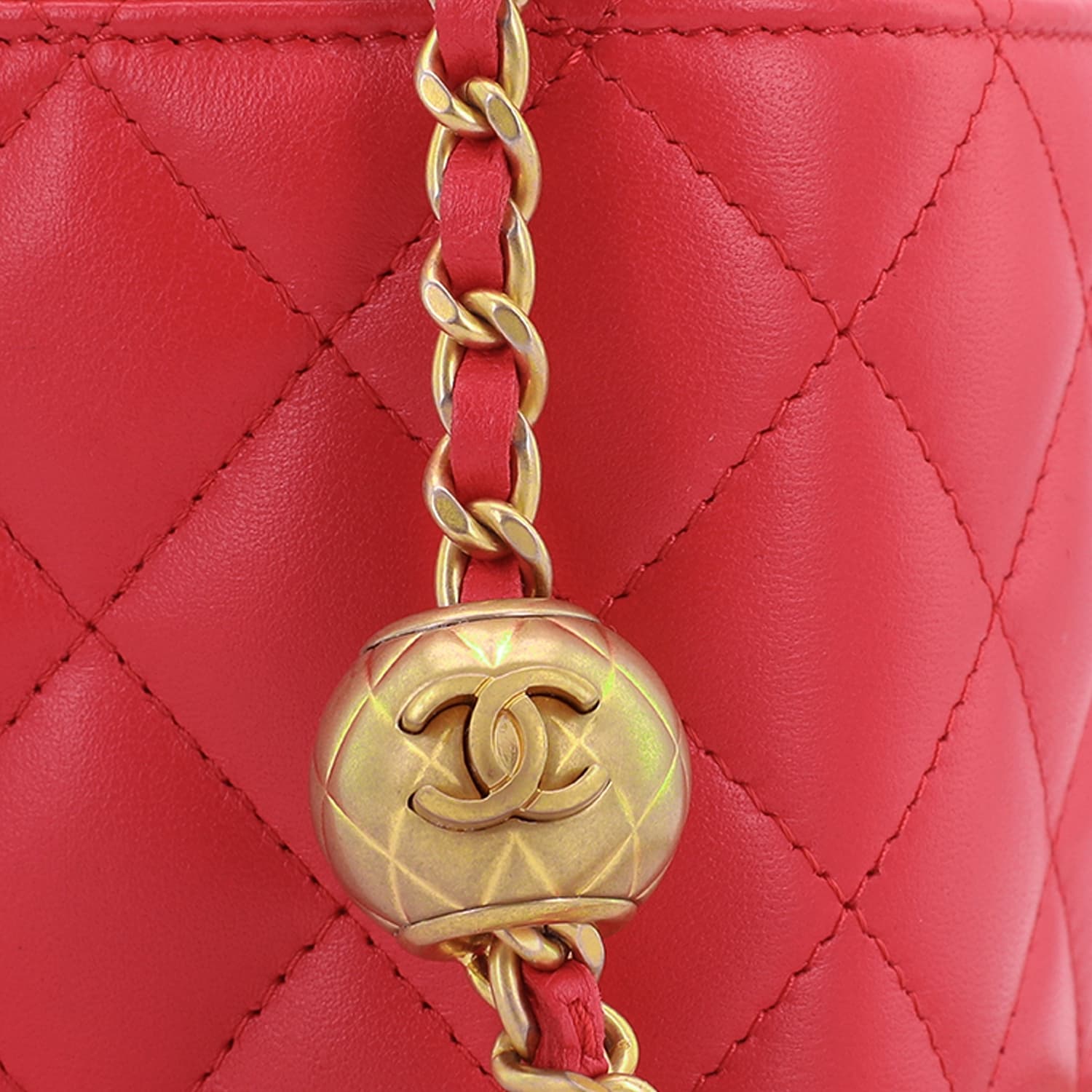 Сумка через плечо Chanel Box Bag Coral Red - изображение 6