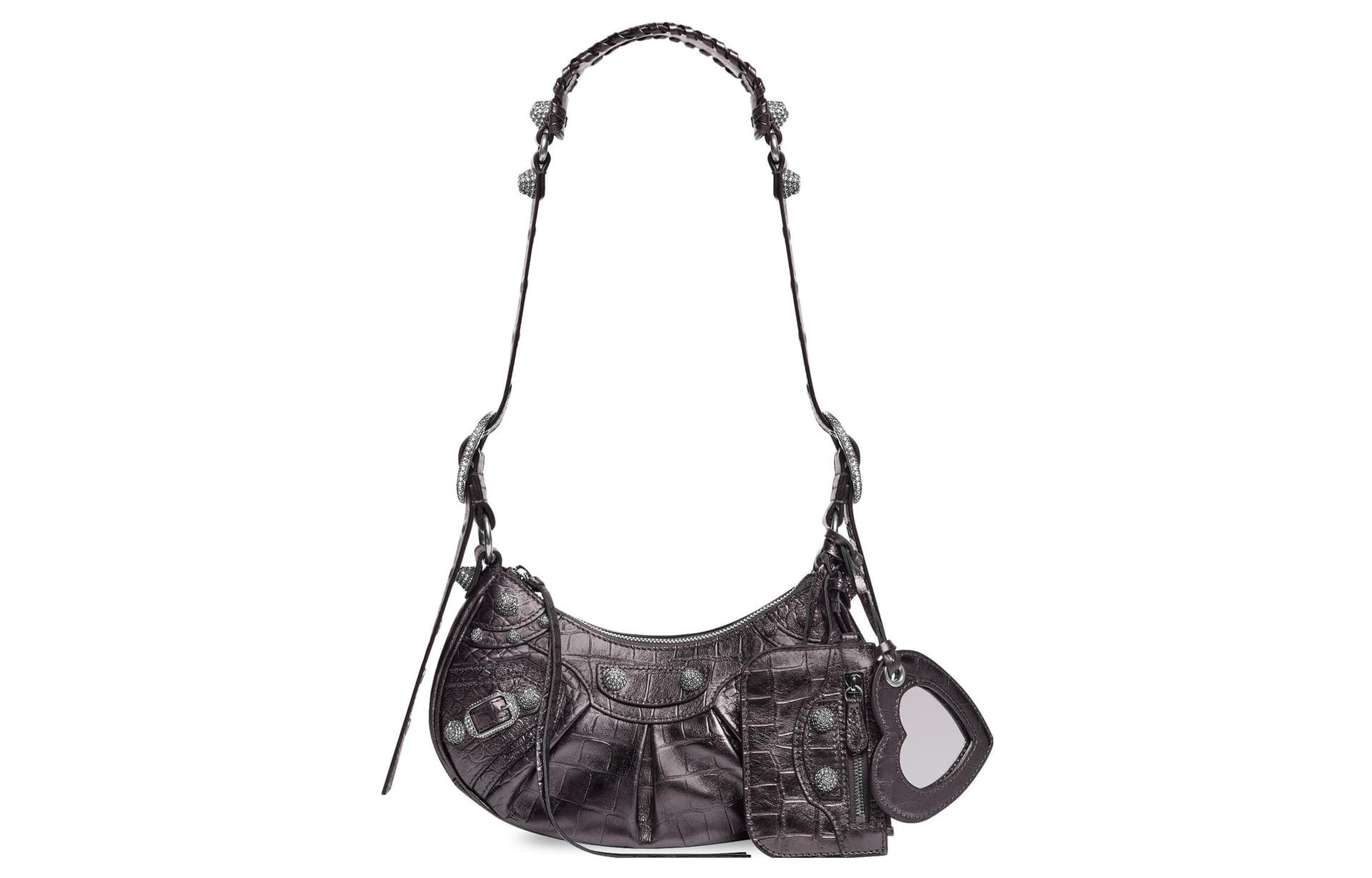 Мини-сумка Balenciaga Le Cagole Deep Grey - изображение 1