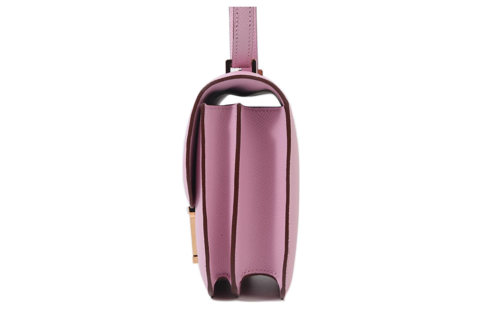 Сумка через плечо HERMES Constance 19 Epsom X9 Mauve Sylvestre - изображение 3