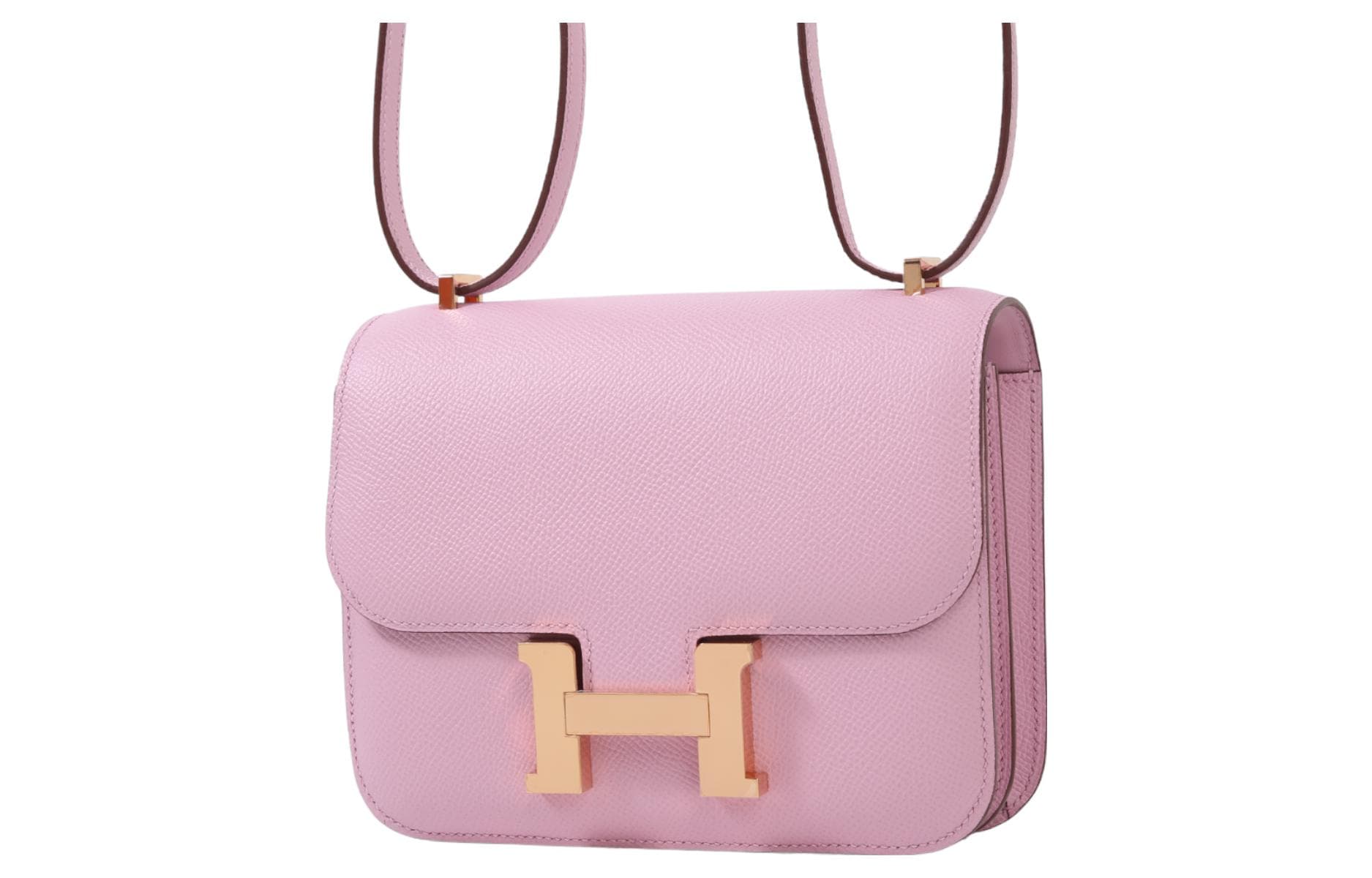 Сумка через плечо HERMES Constance 19 Epsom X9 Mauve Sylvestre - изображение 2
