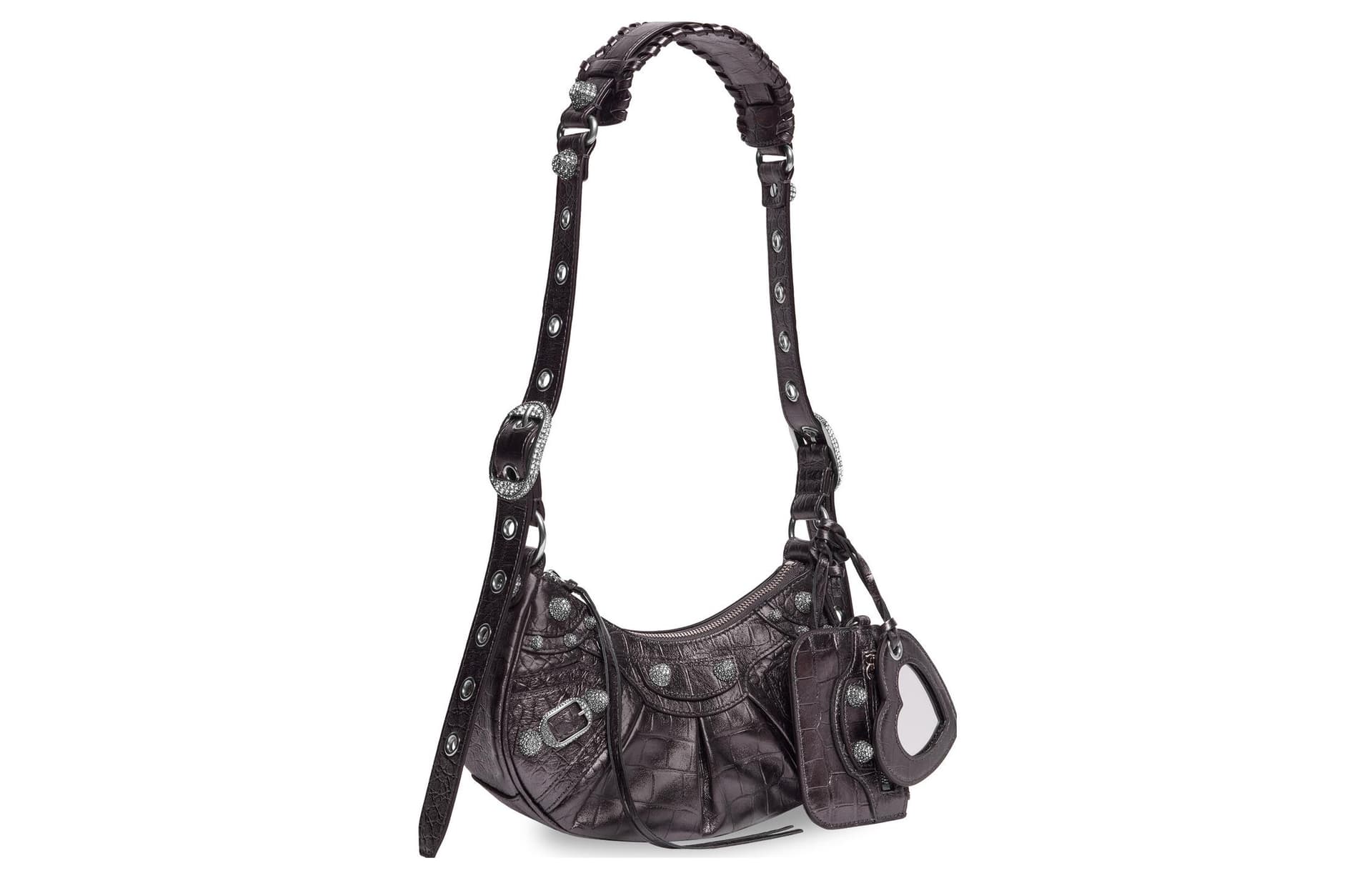 Мини-сумка Balenciaga Le Cagole Deep Grey - изображение 2