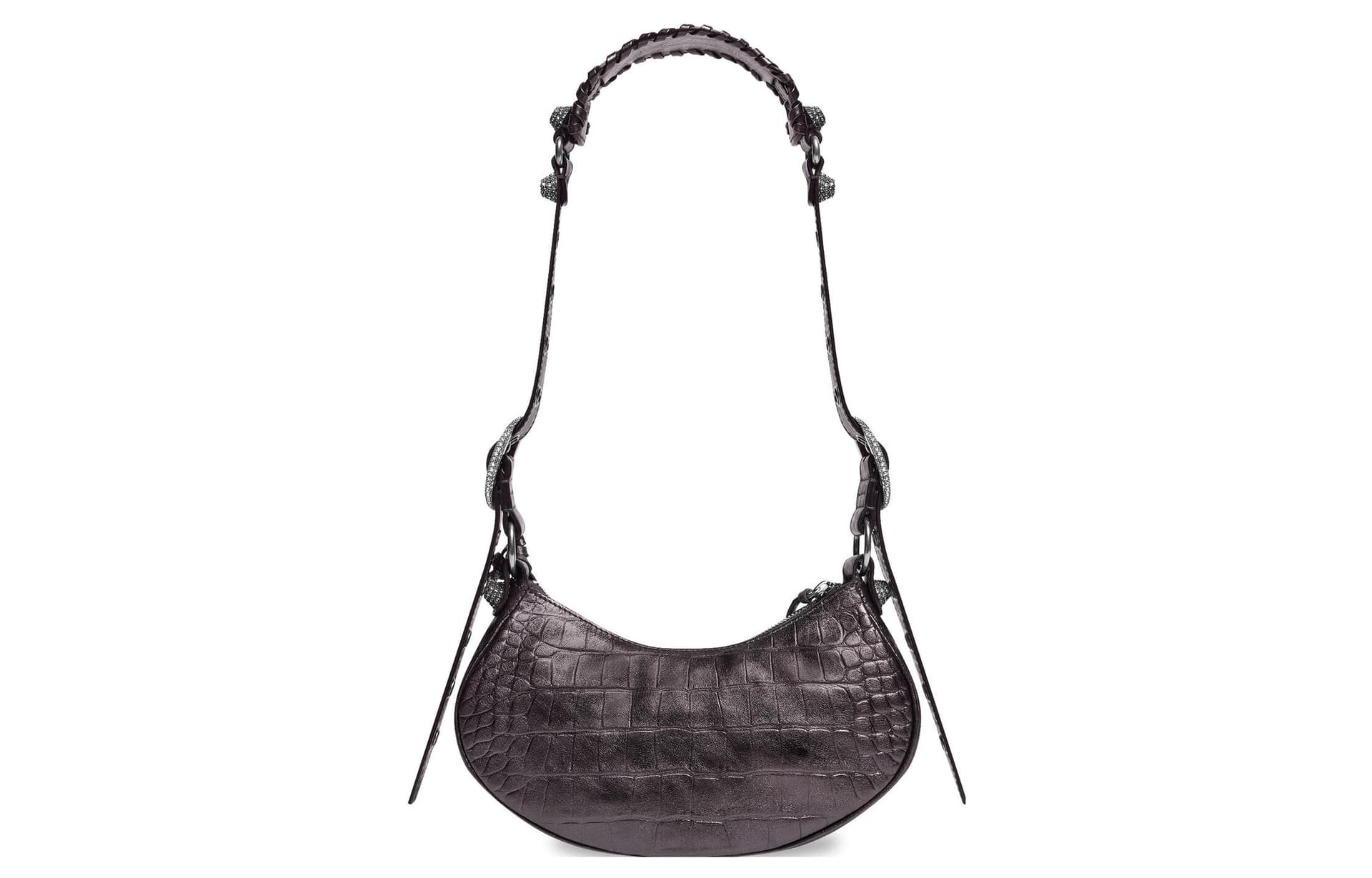 Мини-сумка Balenciaga Le Cagole Deep Grey - изображение 4
