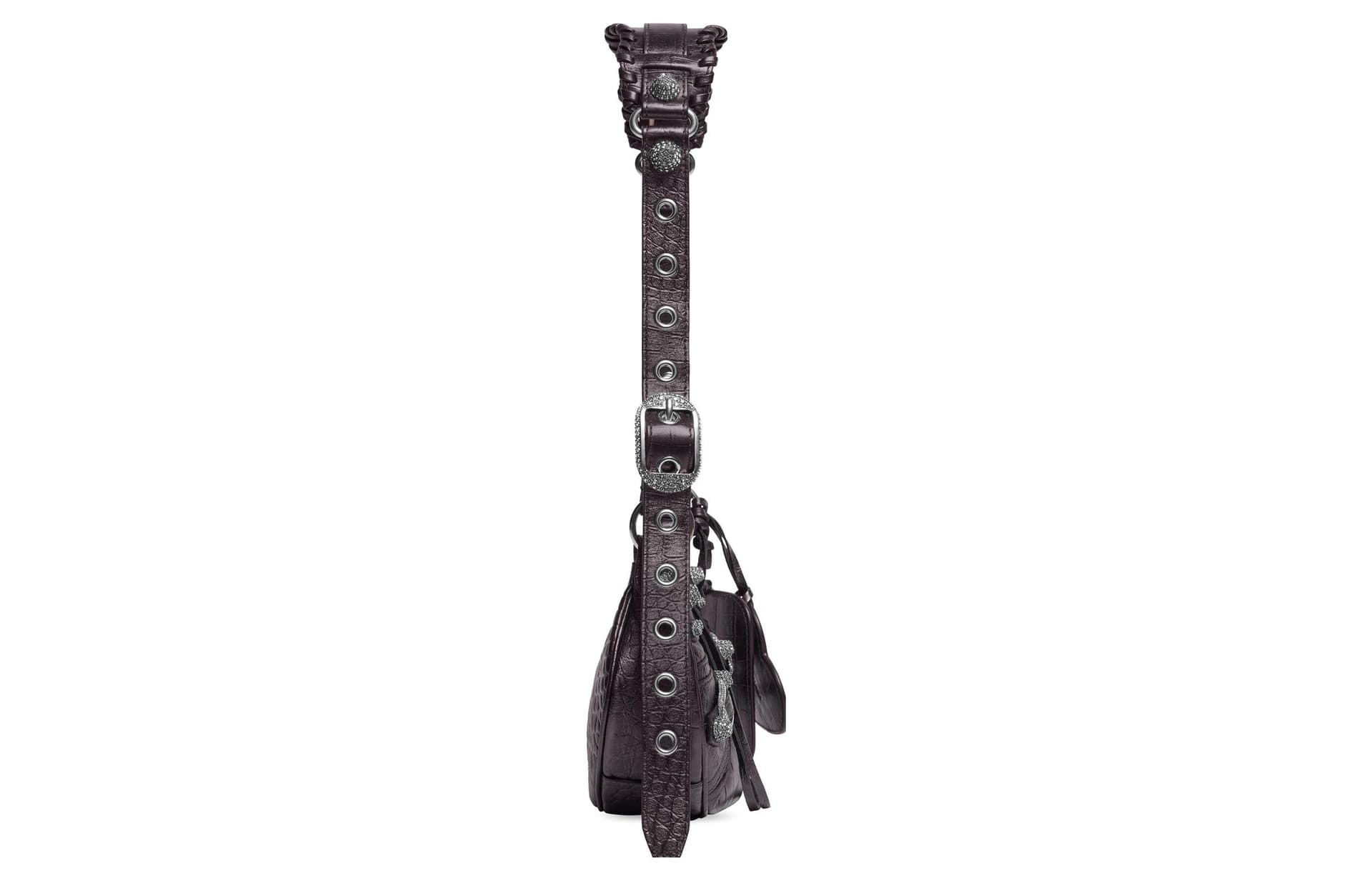 Мини-сумка Balenciaga Le Cagole Deep Grey - изображение 3