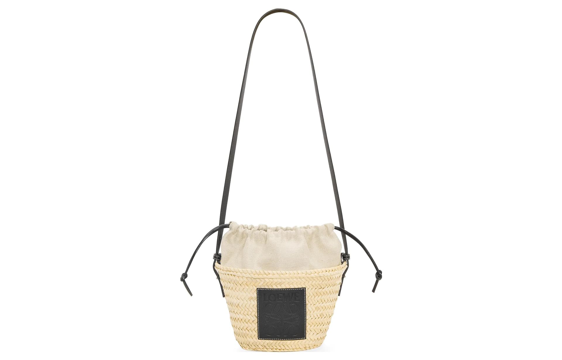 Сумка через плечо Loewe Bucket Bag Natural/Black - изображение 2