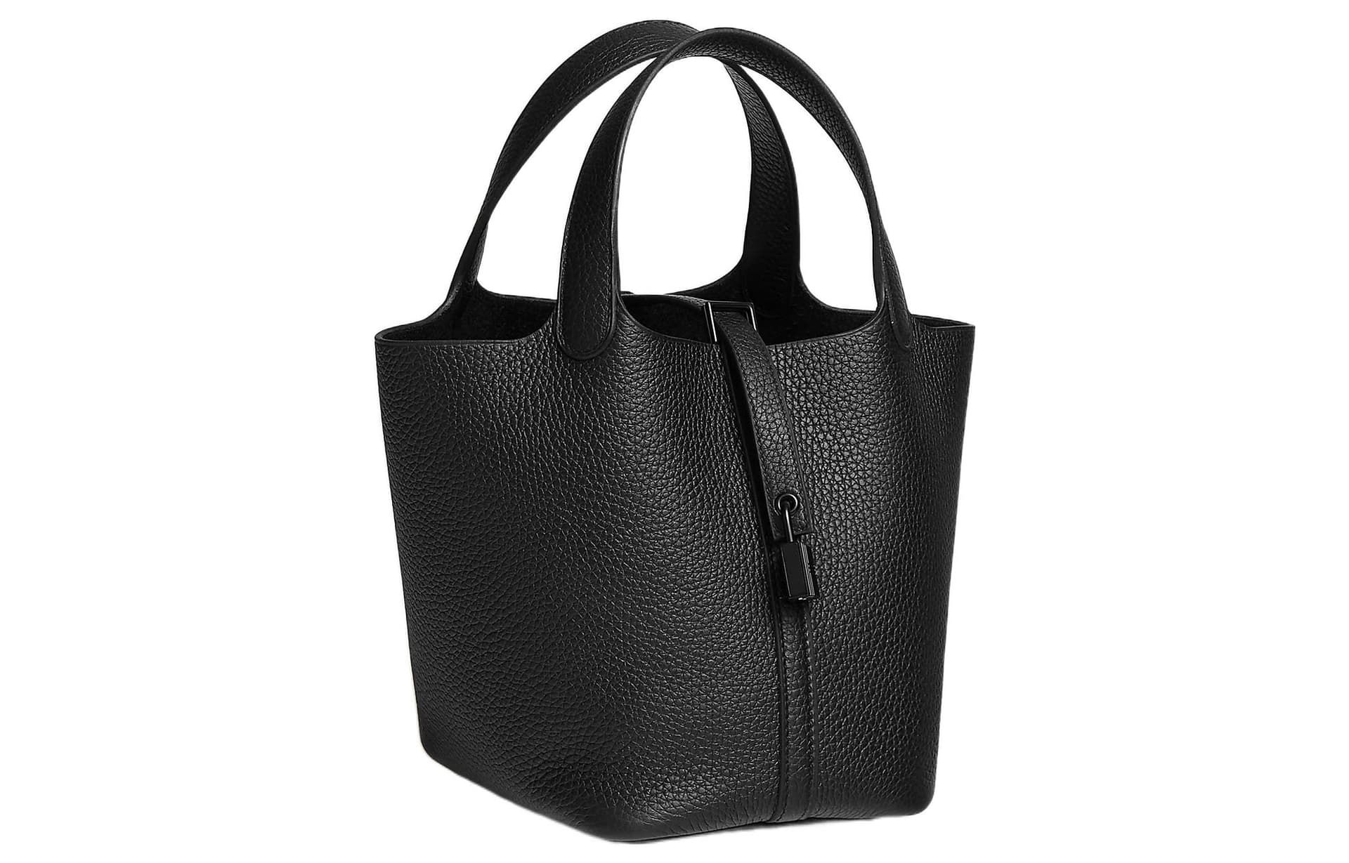 Сумка HERMES Picotin 18 allblack Clemence 18 89 Noir - изображение 2