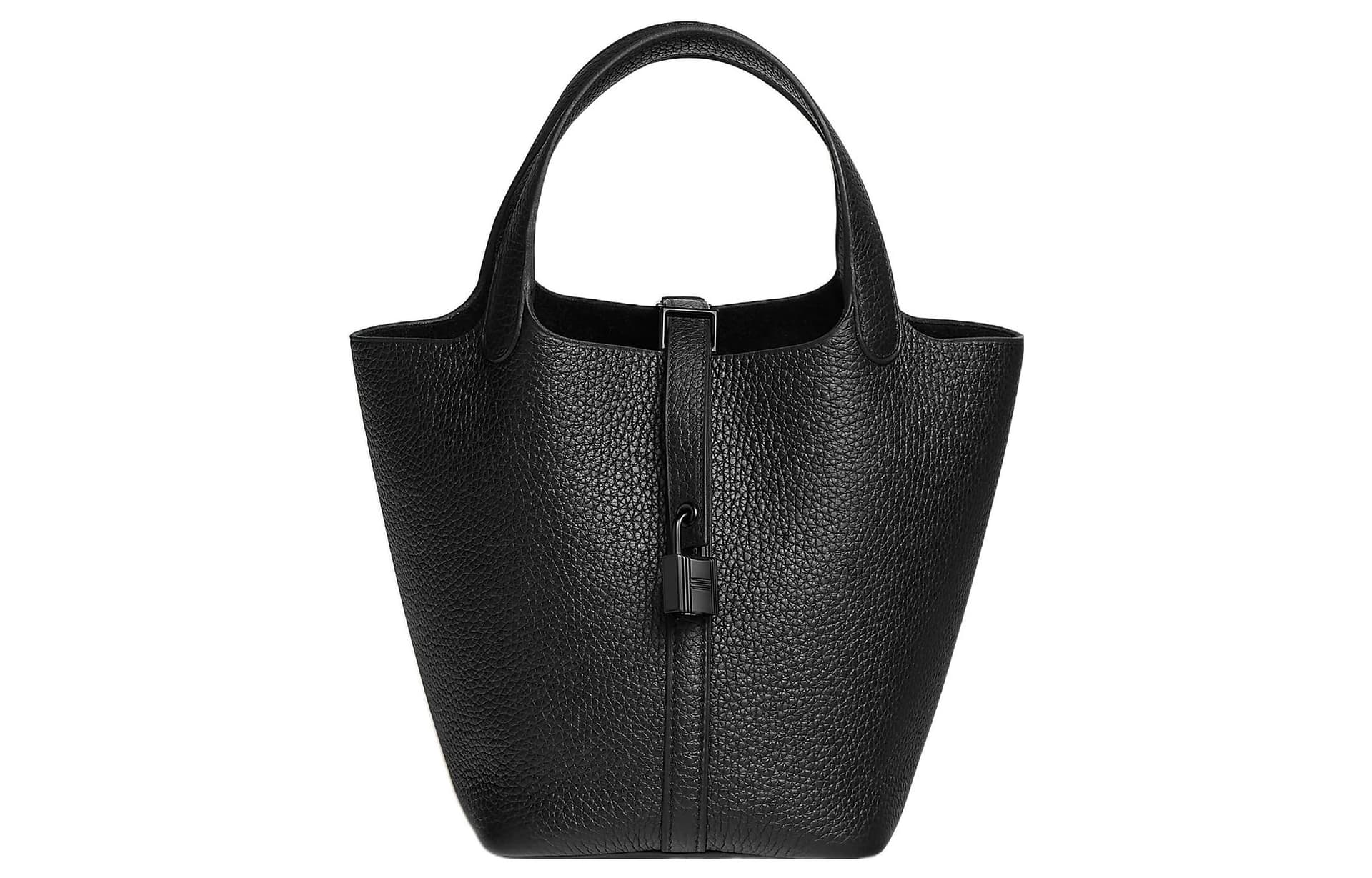 Сумка HERMES Picotin 18 allblack Clemence 18 89 Noir - изображение 1