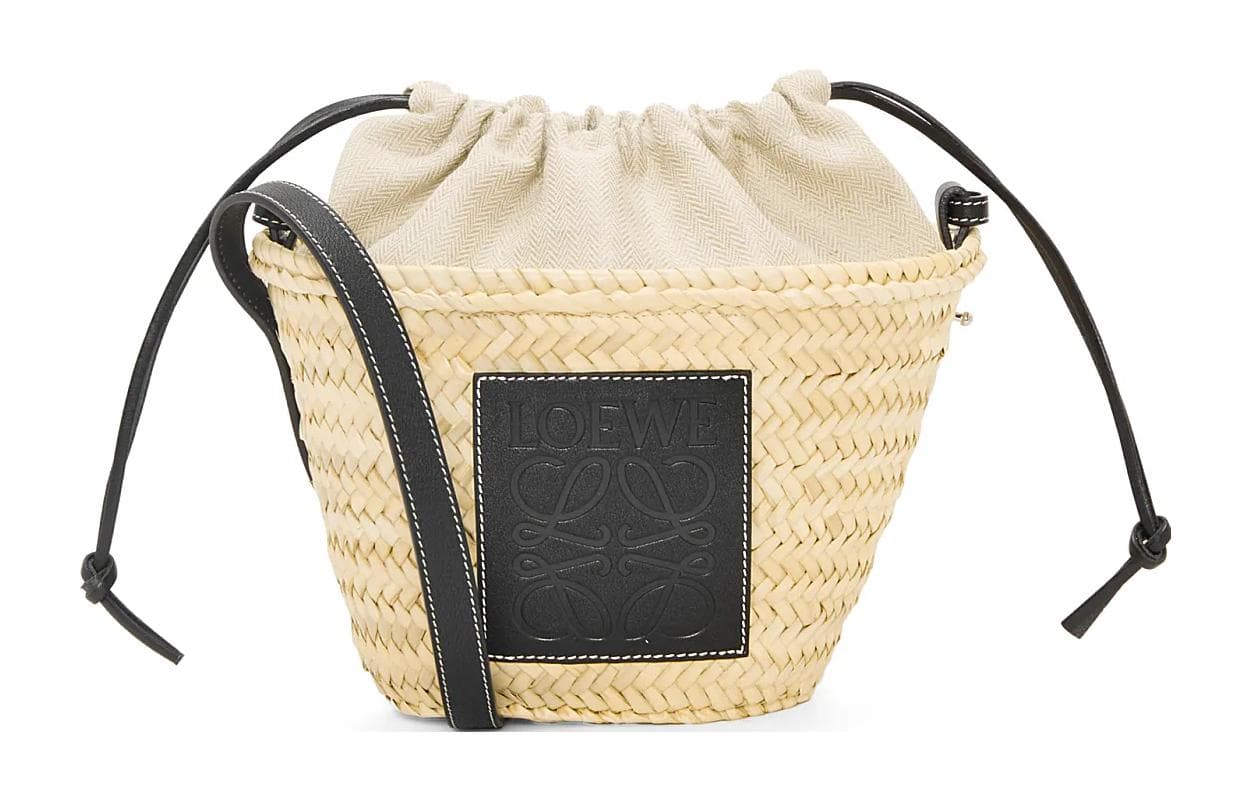 Сумка через плечо Loewe Bucket Bag Natural/Black - изображение 1