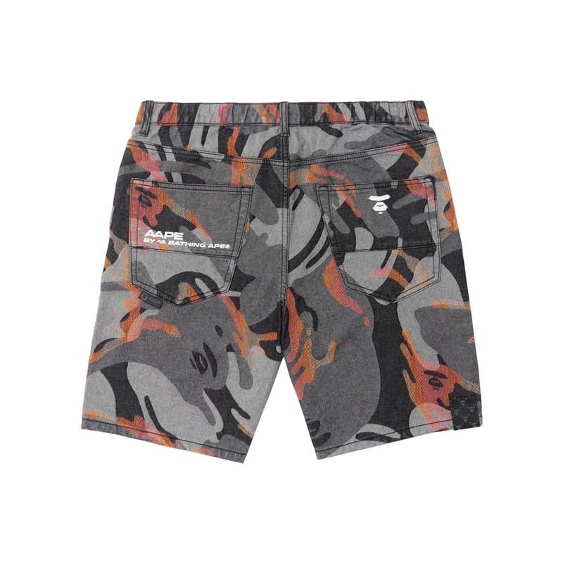 Джинсовые шорты Aape SS23 - изображение 2