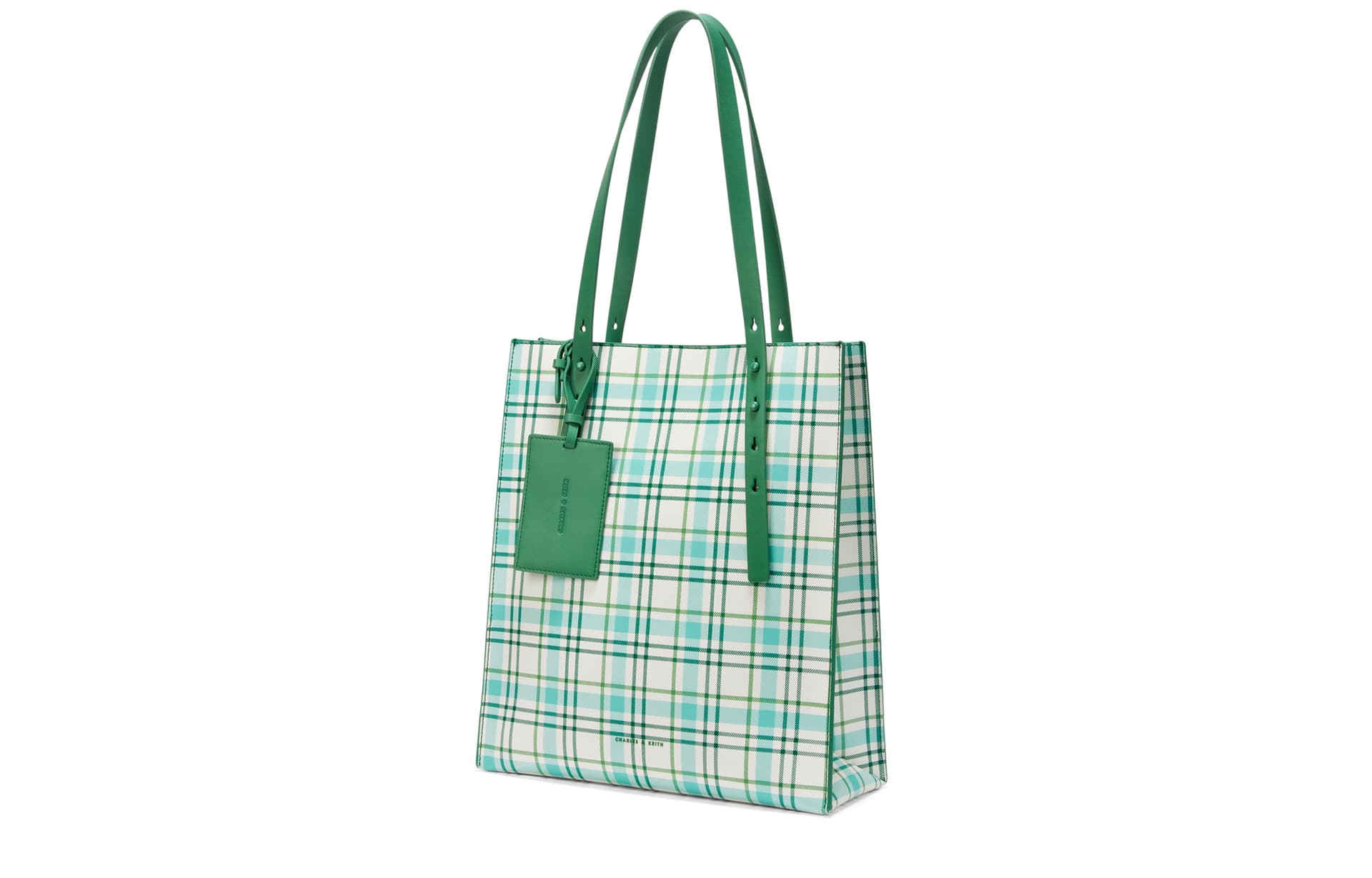 Мини-сумка CHARLESKEITH PU WhiteGreenBlack - изображение 2