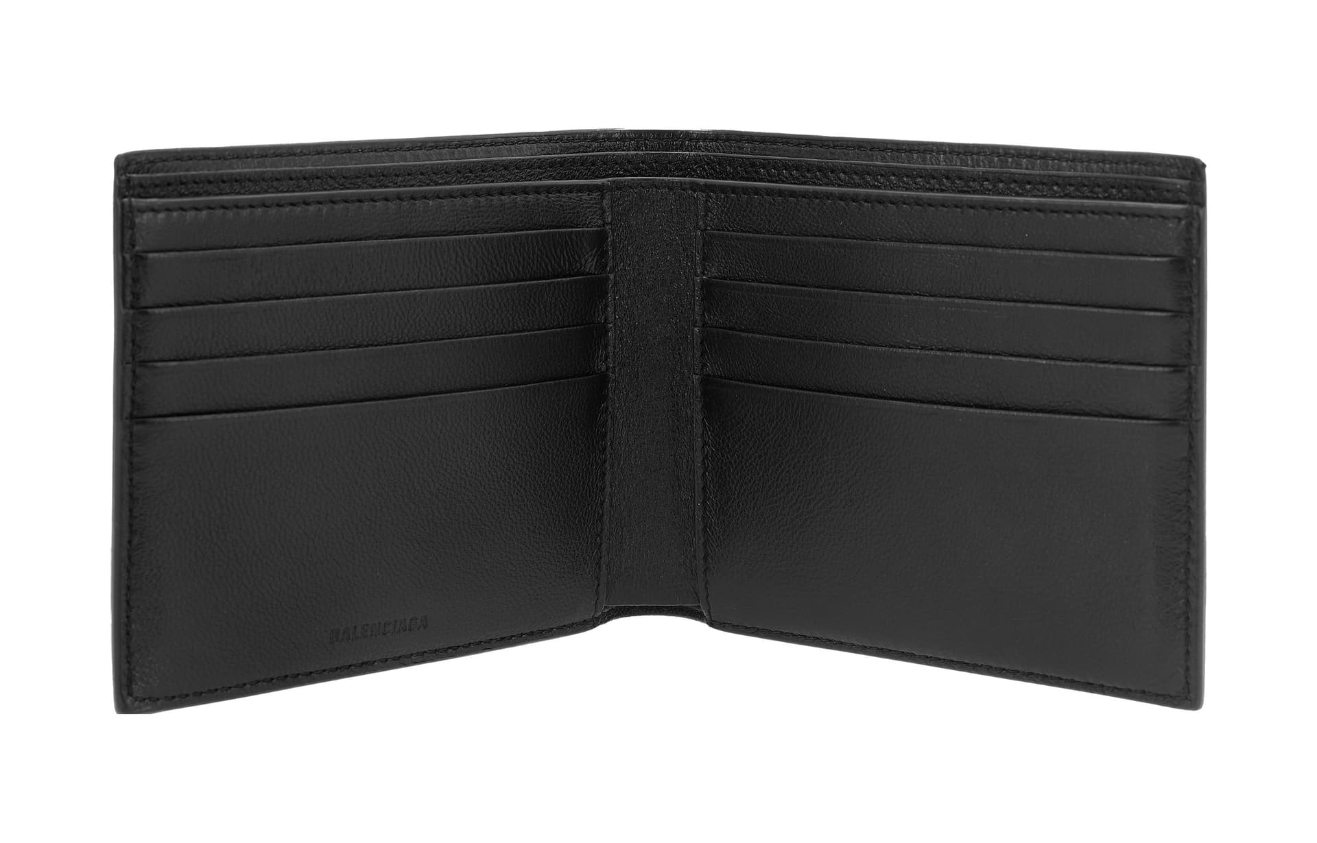 Кошелек Balenciaga Logo Cardholder Black — фото 5
