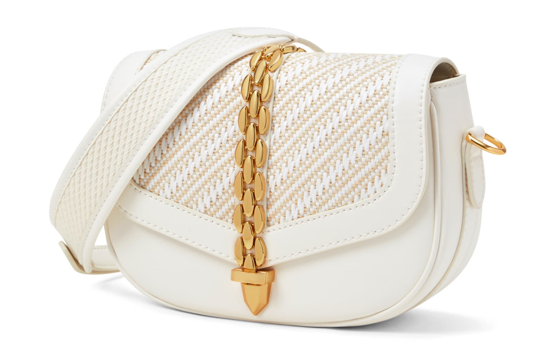 Сумка через плечо CHARLESKEITH PU WhiteChocolateBlack - изображение 2