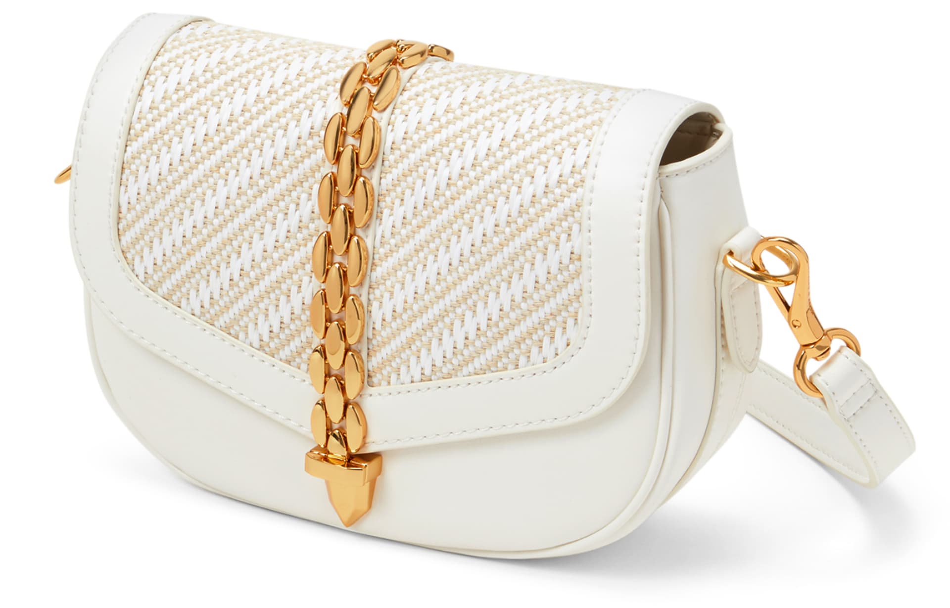 Сумка через плечо CHARLESKEITH PU WhiteChocolateBlack - изображение 3