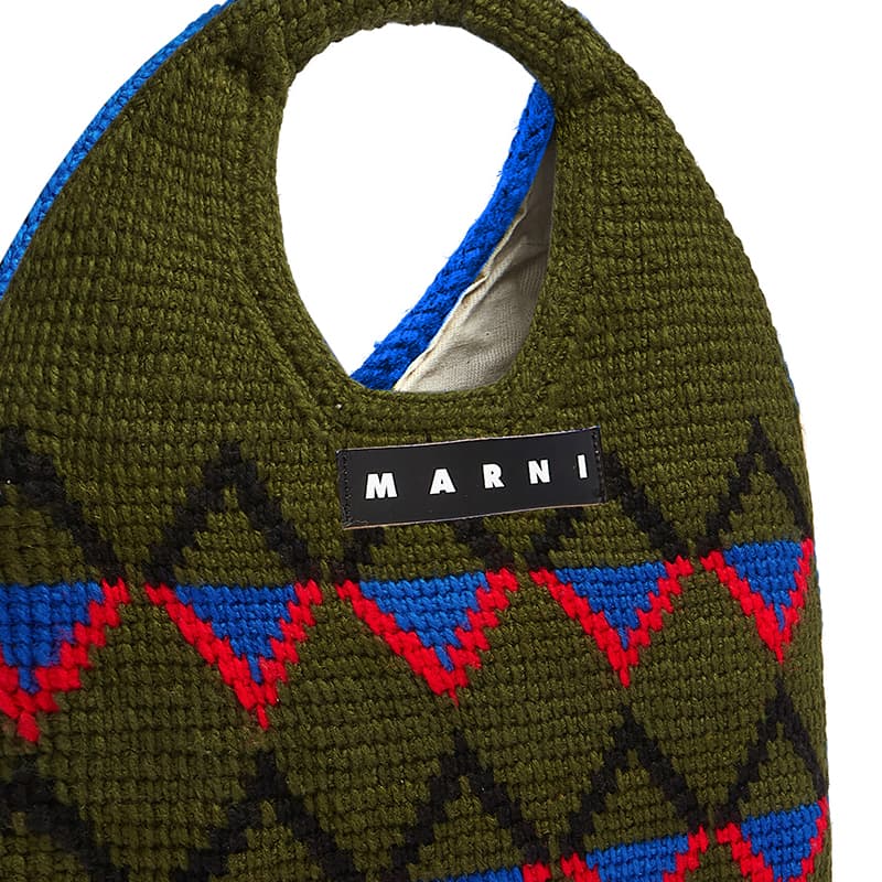 Сумка MARNI Market Logo - изображение 4