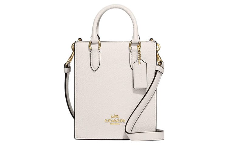 Сумка COACH N/S 14 Mini White - изображение 1