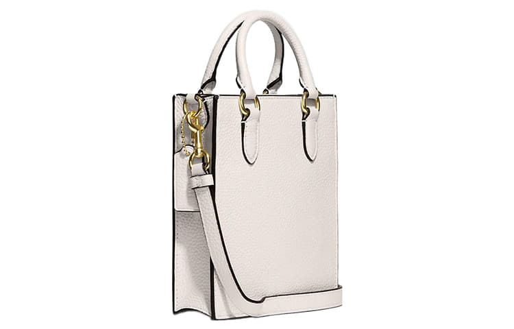 Сумка COACH N/S 14 Mini White - изображение 2