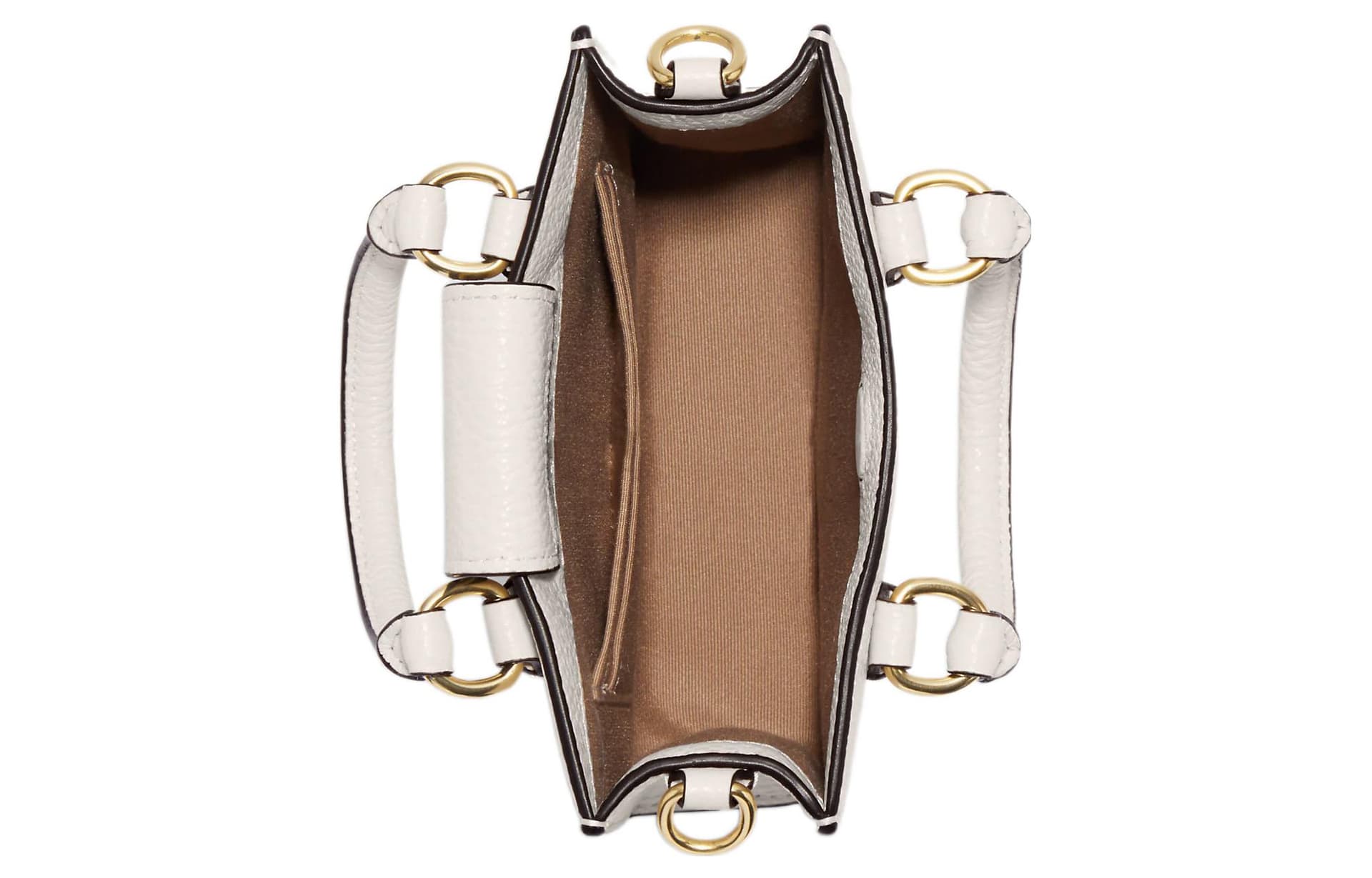 Сумка COACH N/S 14 Mini White - изображение 3