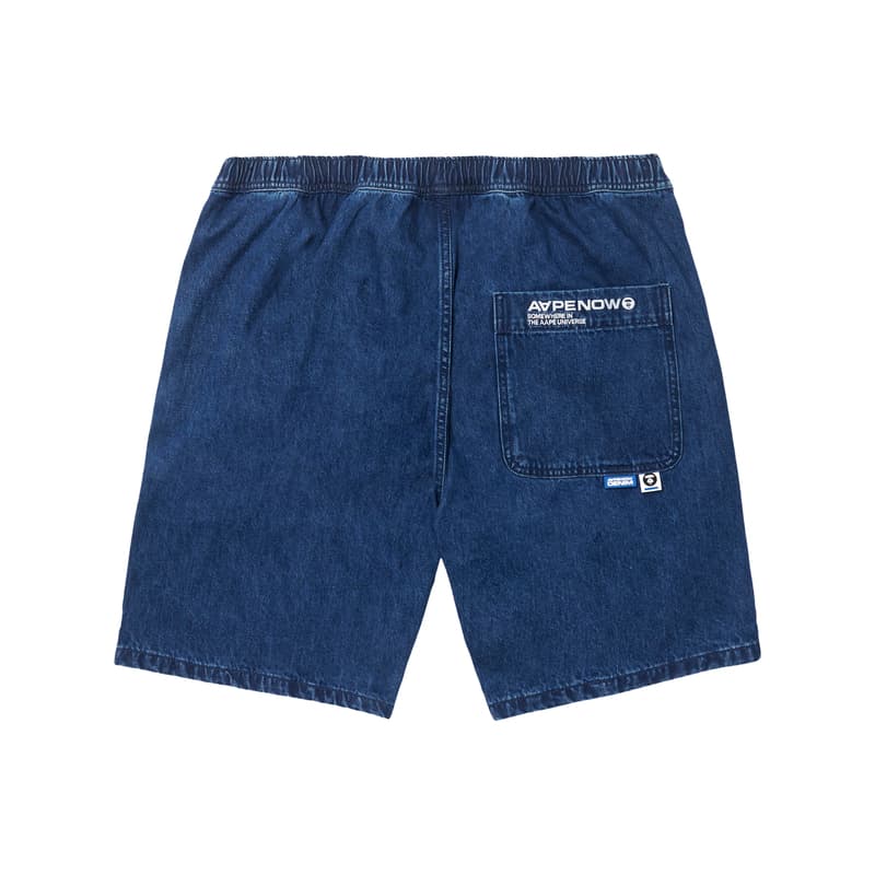 Джинсовые шорты Aape SS23 - изображение 2