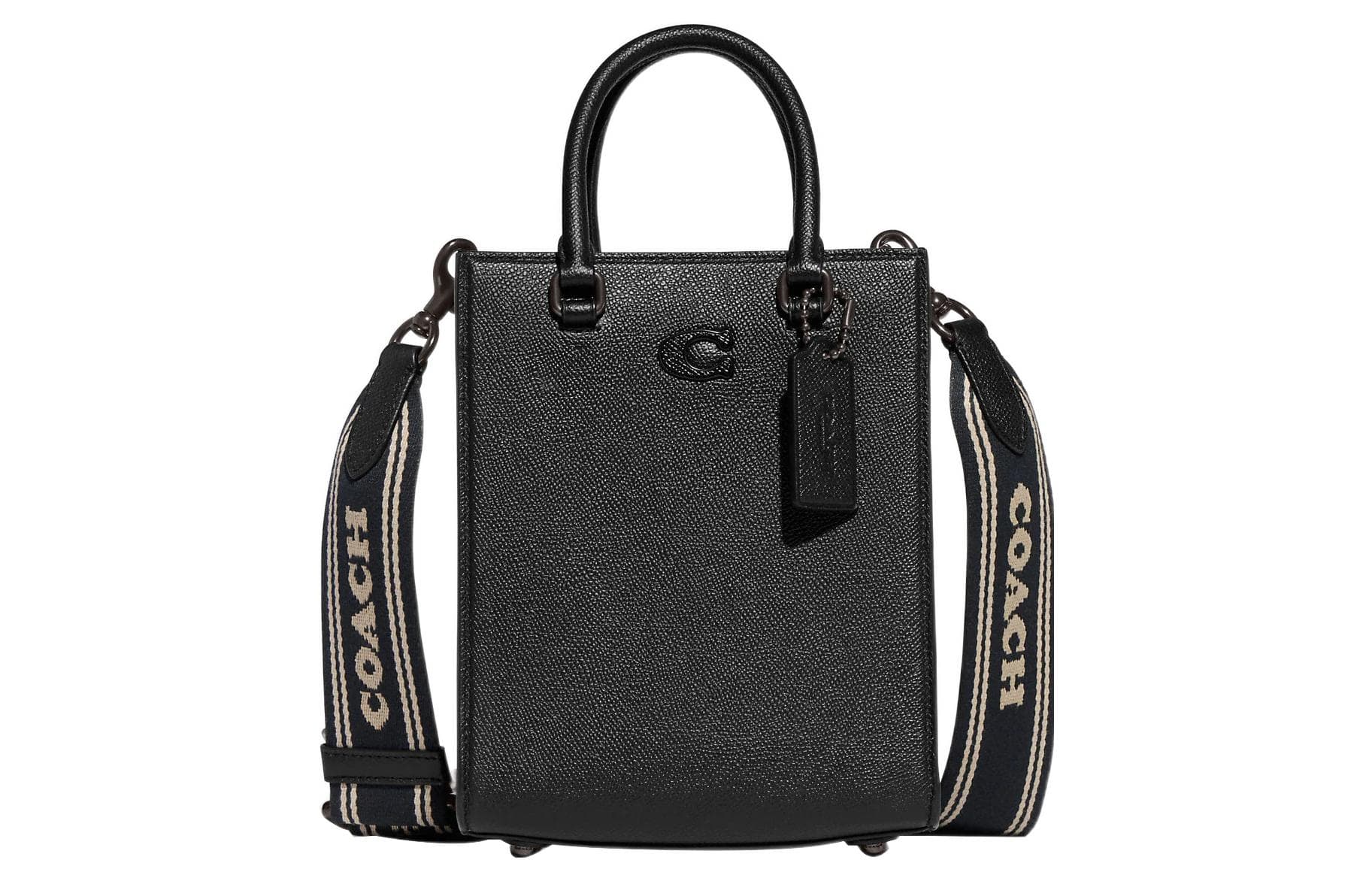 Сумка COACH Canvas Tote Black - изображение 1