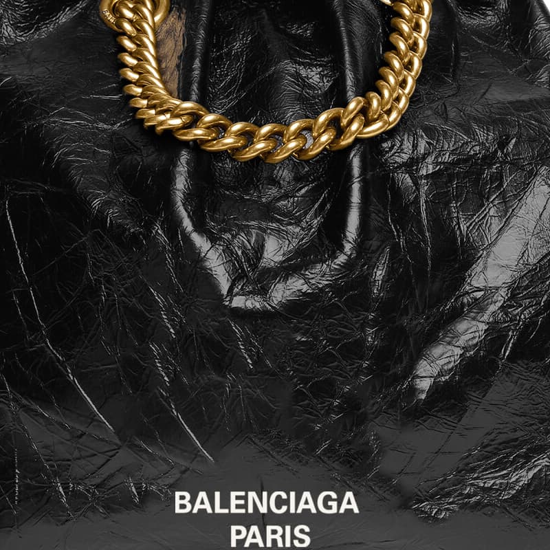 Мини-сумка Balenciaga Crush Black - изображение 6