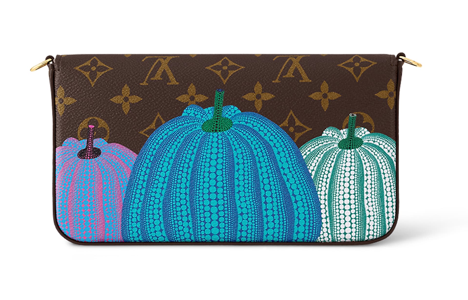 Сумка через плечо Louis Vuitton x Yayoi Kusama Pochette Félicie - изображение 3