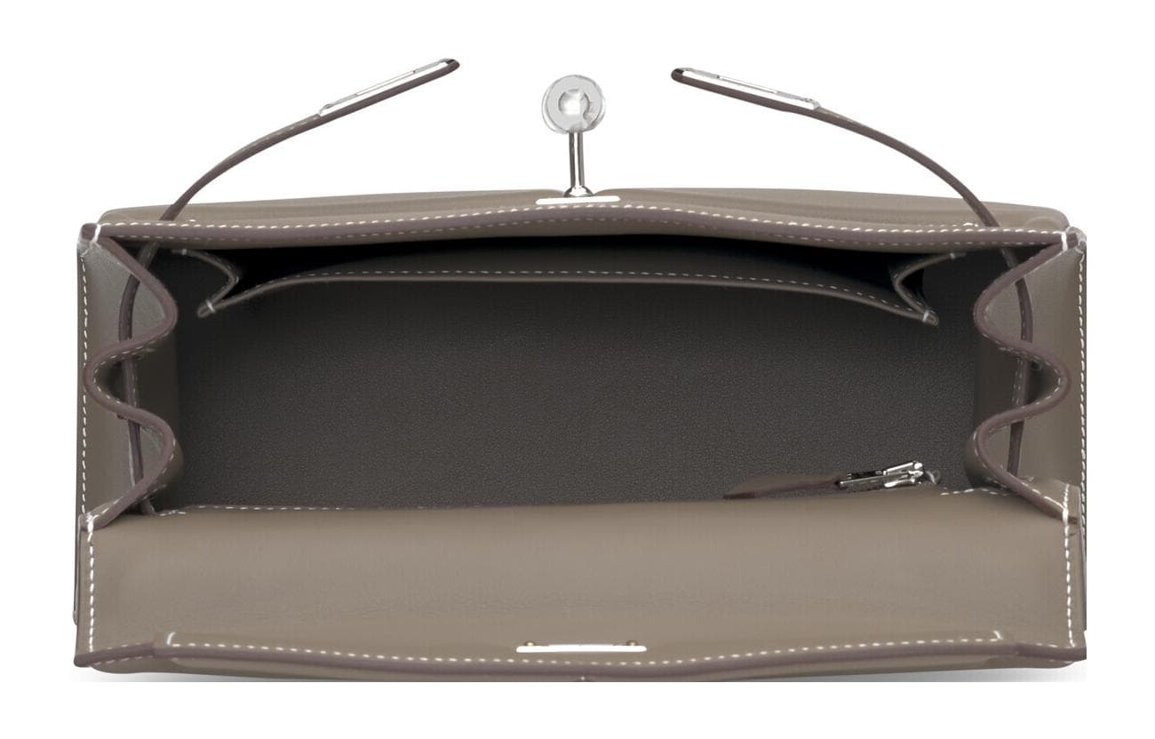 Сумка HERMES Kelly Padded 25 Swift 25 18 Etoupe - изображение 4