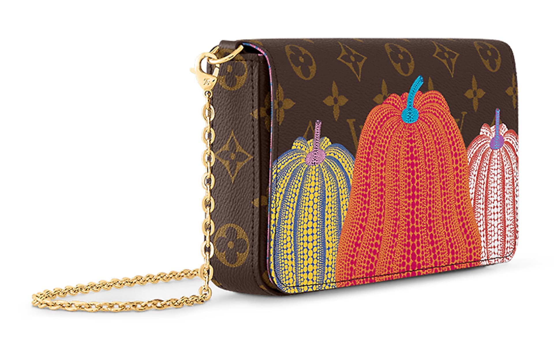Сумка через плечо Louis Vuitton x Yayoi Kusama Pochette Félicie - изображение 2
