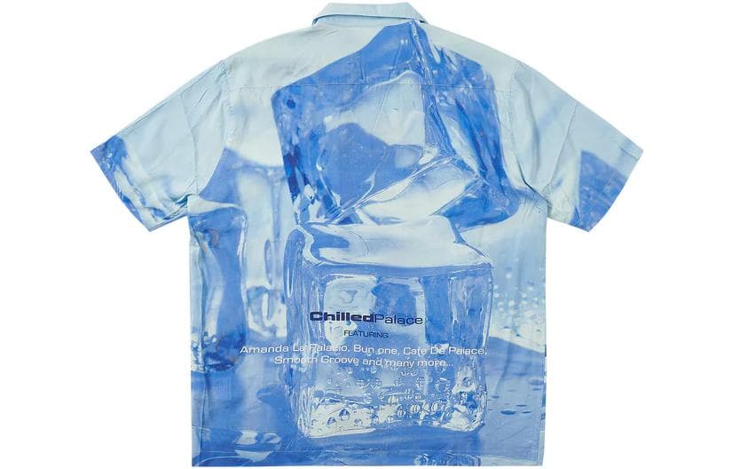 Рубашка PALACE 2023 ULTIMATE CHILL SHIRT CRYSTALISED BLUE - изображение 2