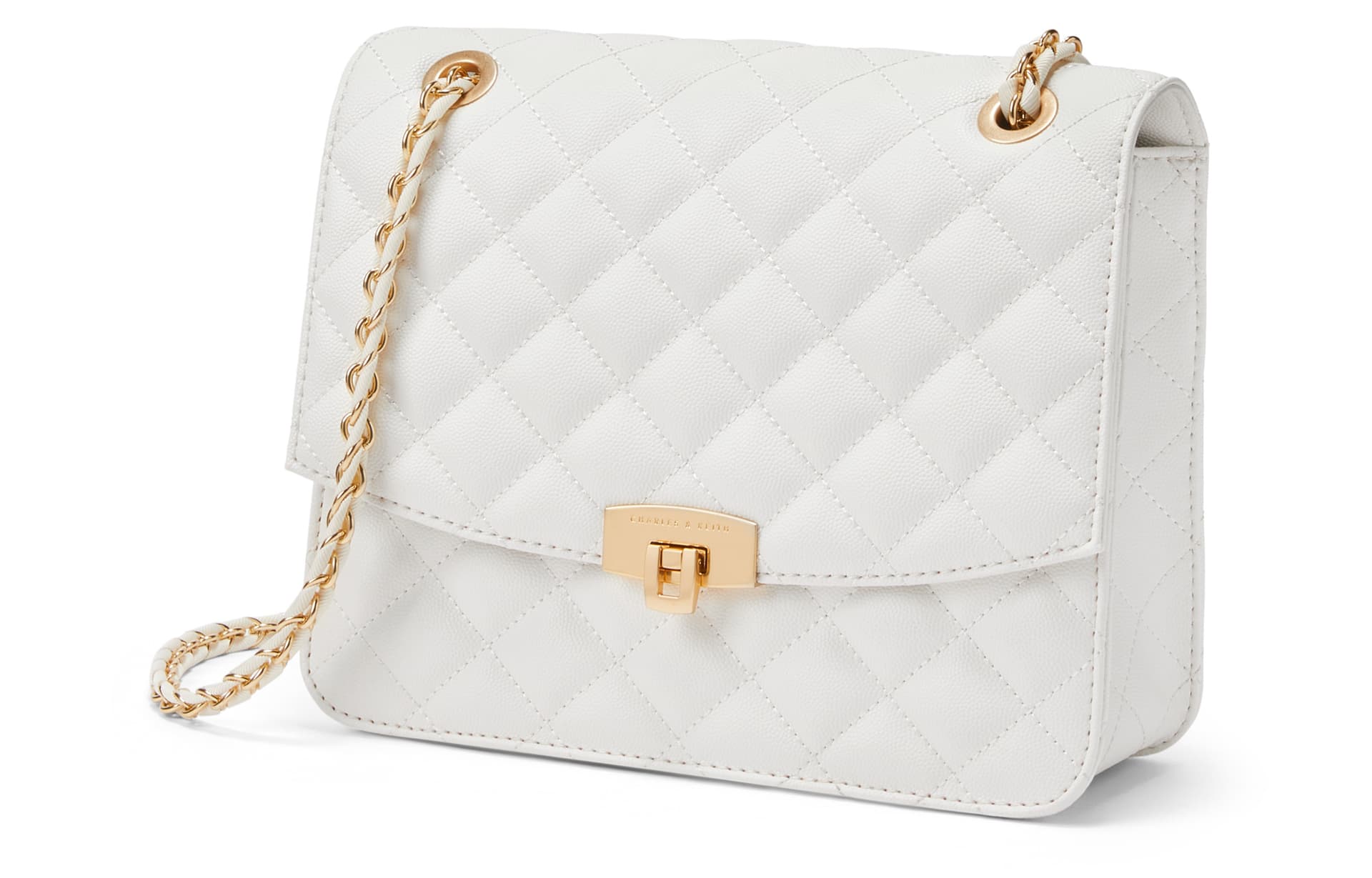 Сумка через плечо CHARLESKEITH BlackWhitePink - изображение 2