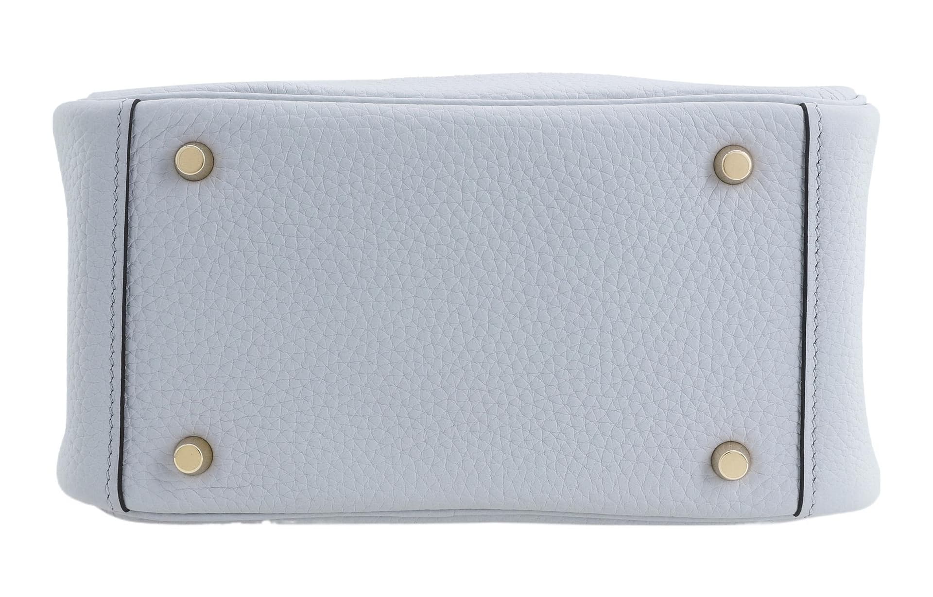 Сумка через плечо HERMES Lindy 19 Taurillon Clemence 08 Bleu Pale - изображение 5