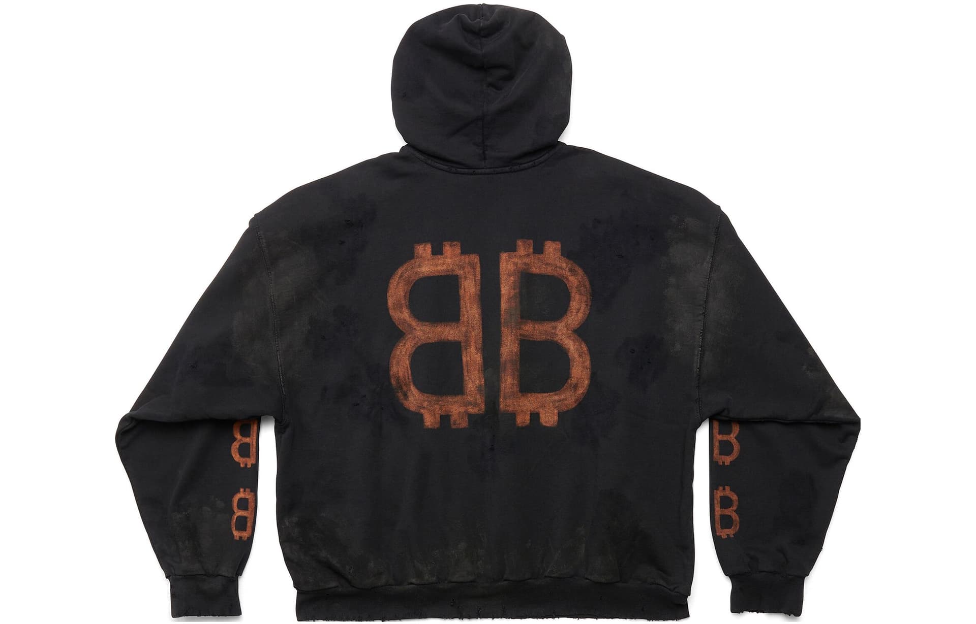Худи Balenciaga FW23 Hoodie Black - изображение 2