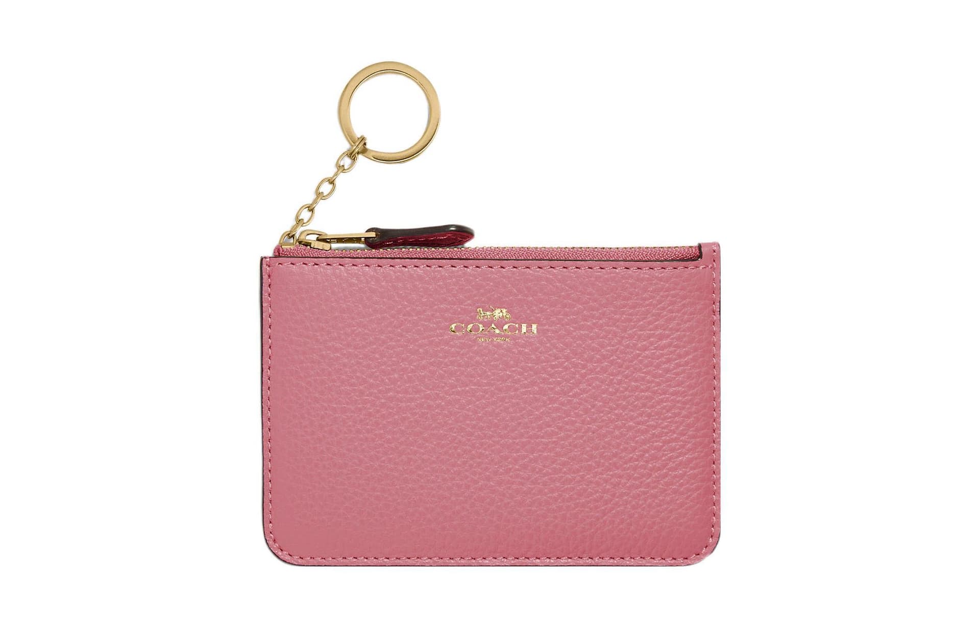 Портмоне COACH Key Case 13 Pink - изображение 1