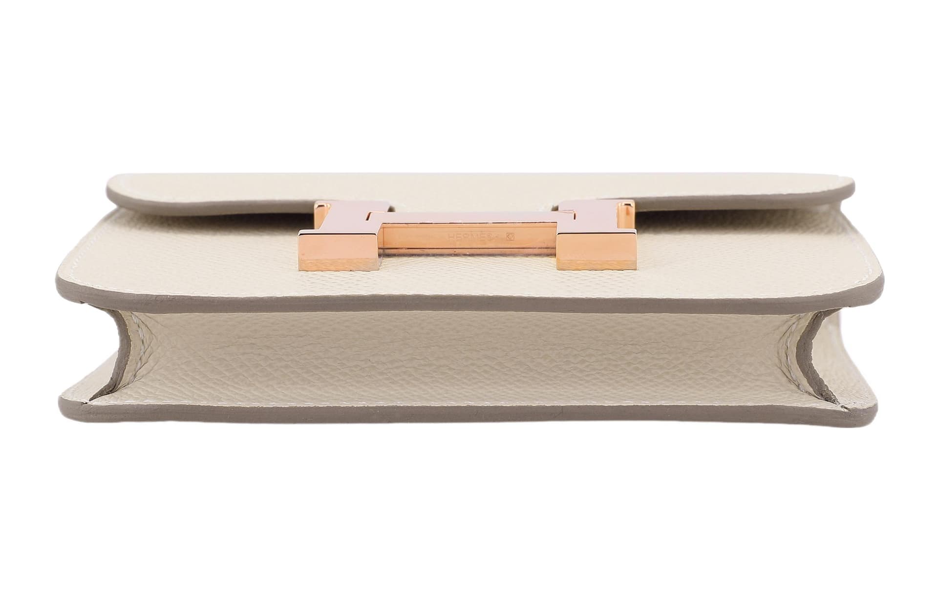 Поясная сумка HERMES Constance Slim Epsom 10 Craie - изображение 4