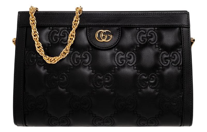 Мини-сумка Gucci GG Matelassé Black - изображение 1