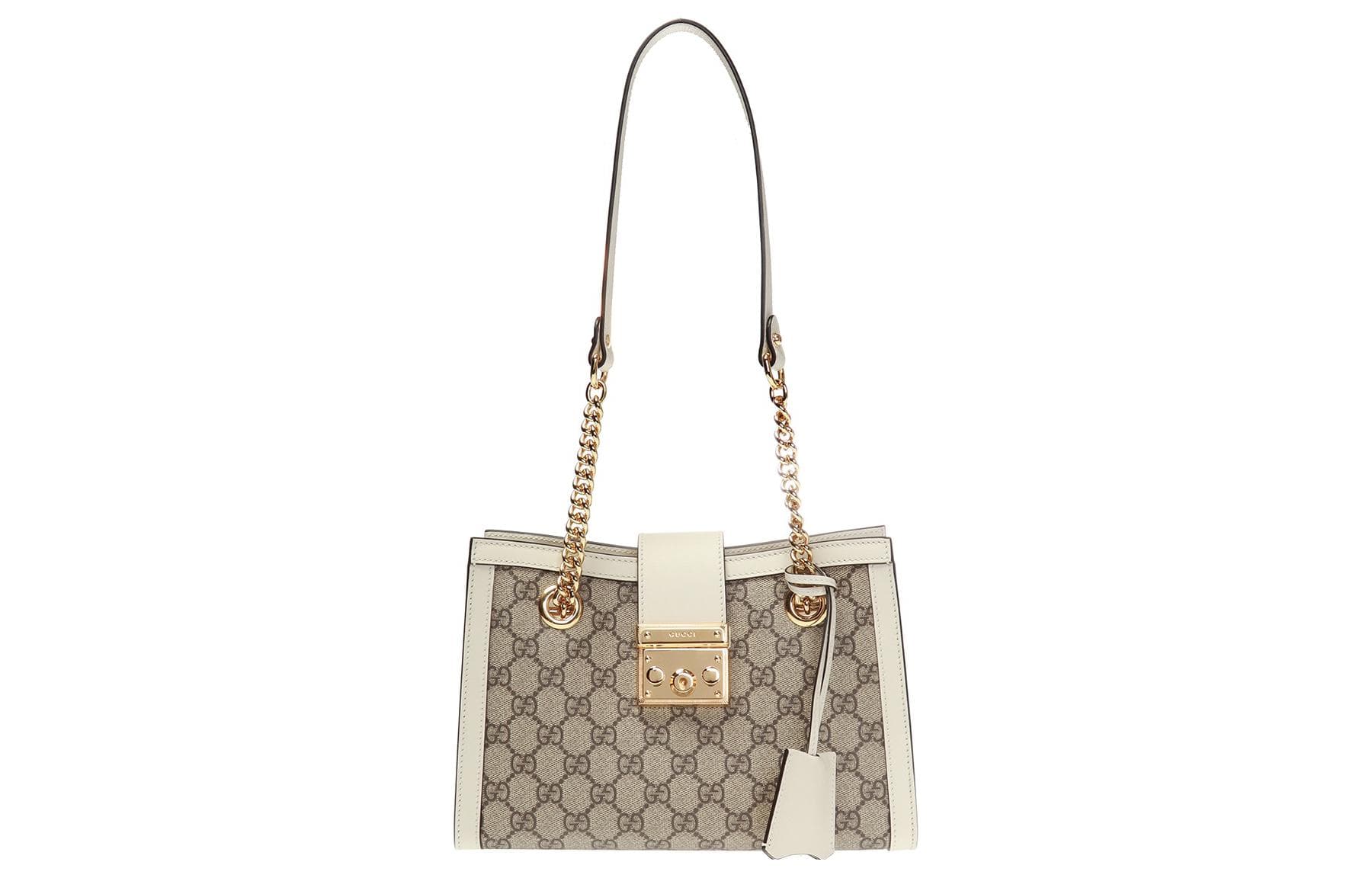 Мини-сумка GUCCI Padlock Logo Tote - изображение 1