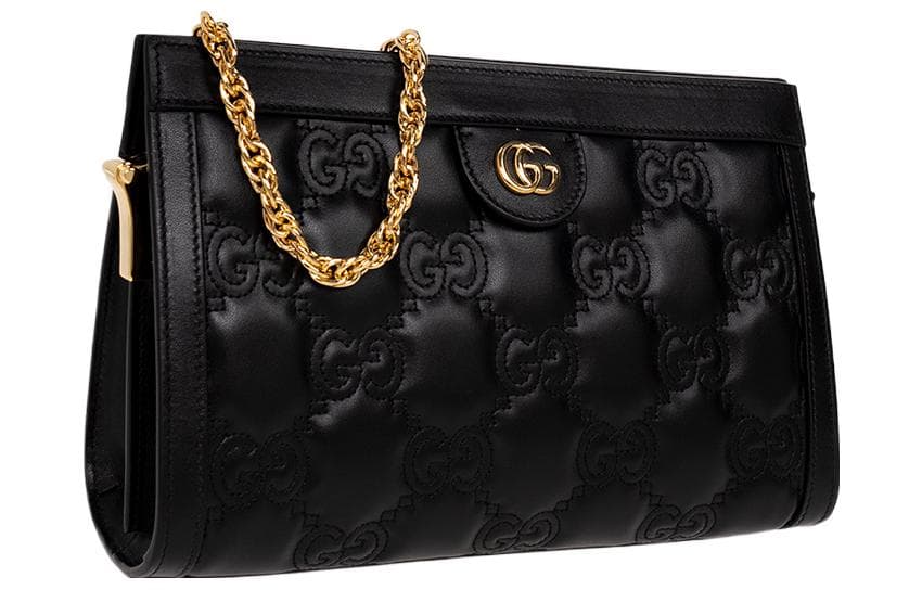 Мини-сумка Gucci GG Matelassé Black - изображение 2