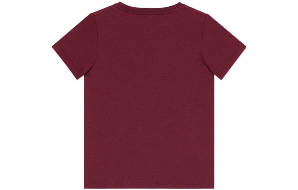 Футболка Gucci Kids Striped Logo T-Shirt Red - изображение 2