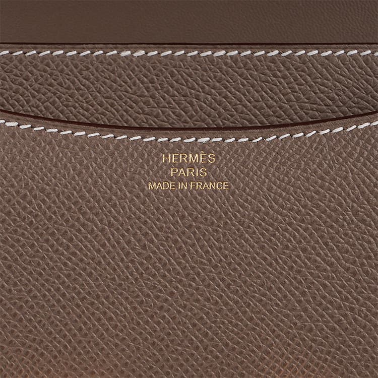 Сумка через плечо HERMES Constance 19 Epsom 18 Etoupe - изображение 11
