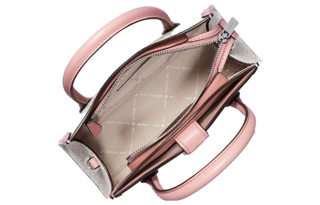 Сумка Michael Kors Gabby Pink Ivory - изображение 5