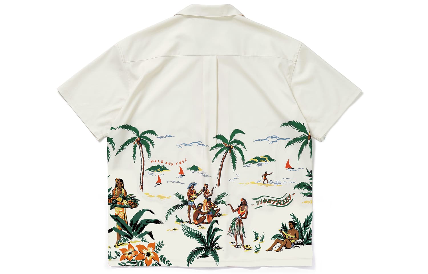 Рубашка 714STREET SS23 Retro Print Shirt - изображение 2