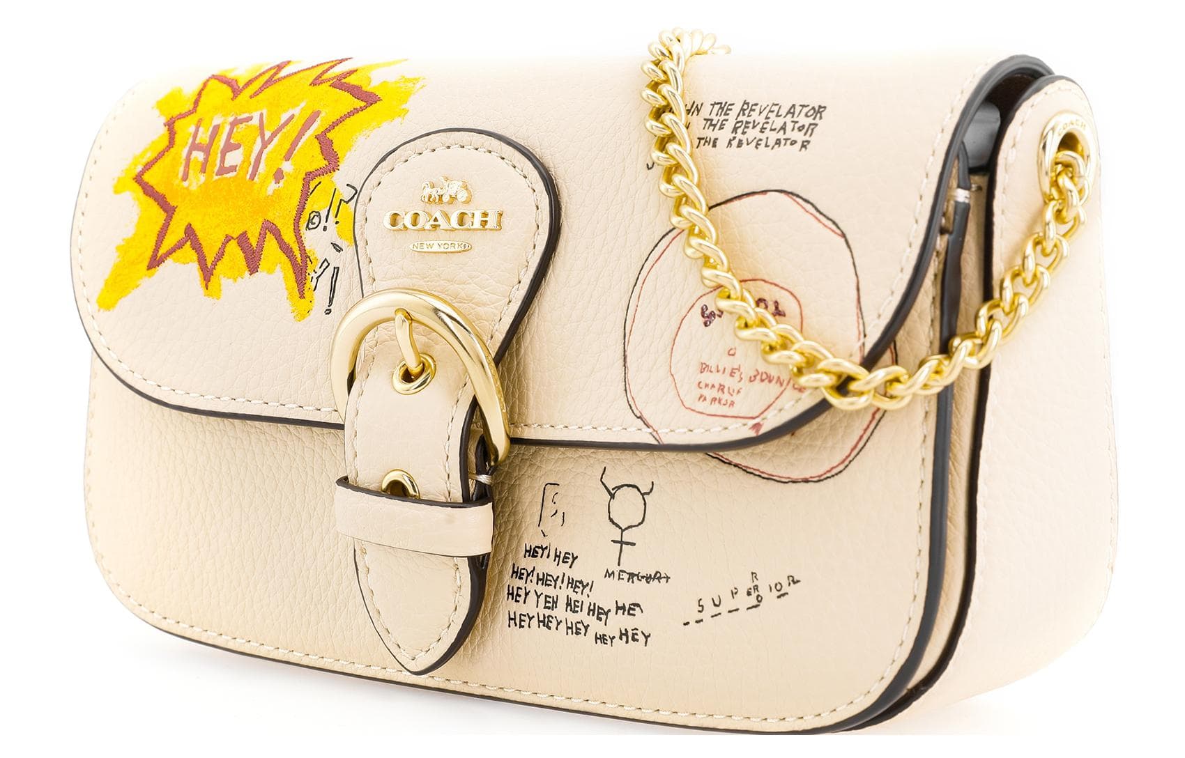 Мини-сумка COACH X Basquiat Kleo 19 - изображение 2