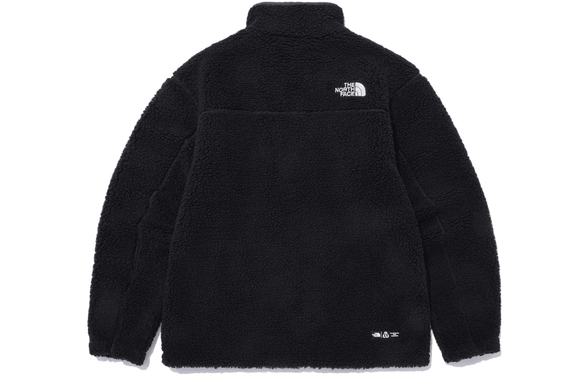 Куртка The North Face Logo Fleece Jacket Black - изображение 2