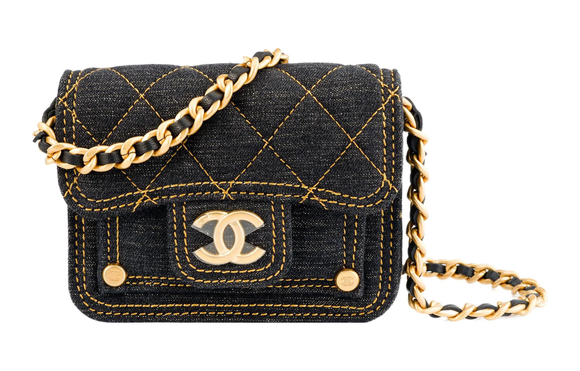 Сумка через плечо CHANEL 23S Double You Logo - изображение 2