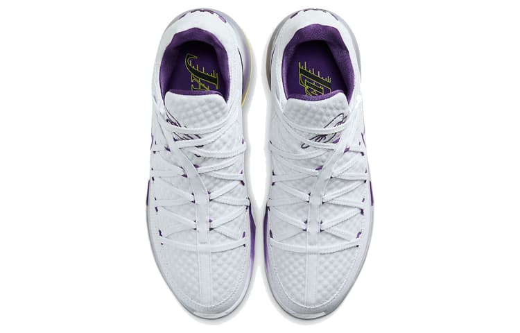 Кроссовки для баскетбола Nike Lebron 17 Low "Lakers Home" - изображение 4
