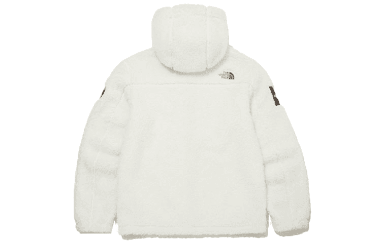 Куртка The North Face Logo Print Hoodie Jacket Off-White - изображение 2