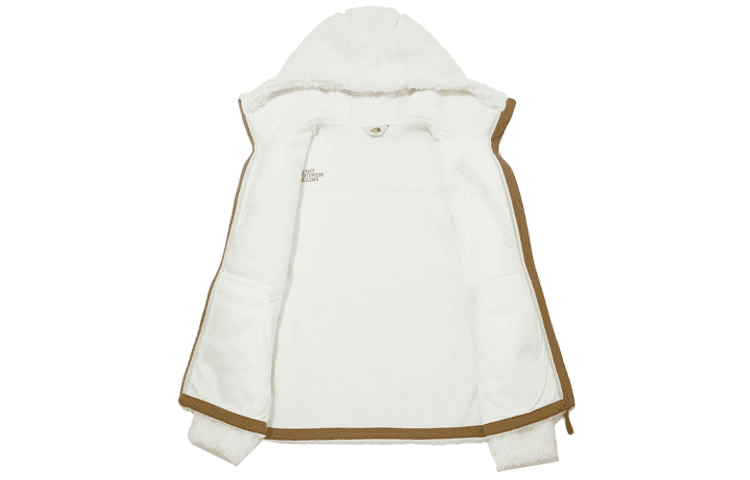 Куртка The North Face Logo Print Hoodie Jacket Off-White - изображение 3