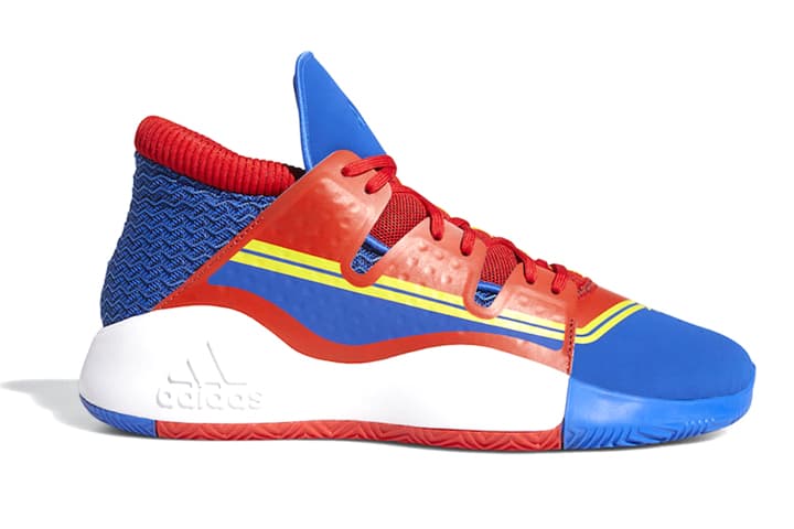 Кроссовки для баскетбола MARVEL x adidas PRO Vision Captain Marvel" - изображение 2