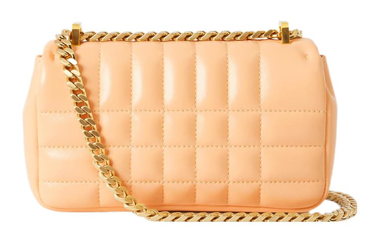 Сумка через плечо Burberry Lola Mini Gold - изображение 3