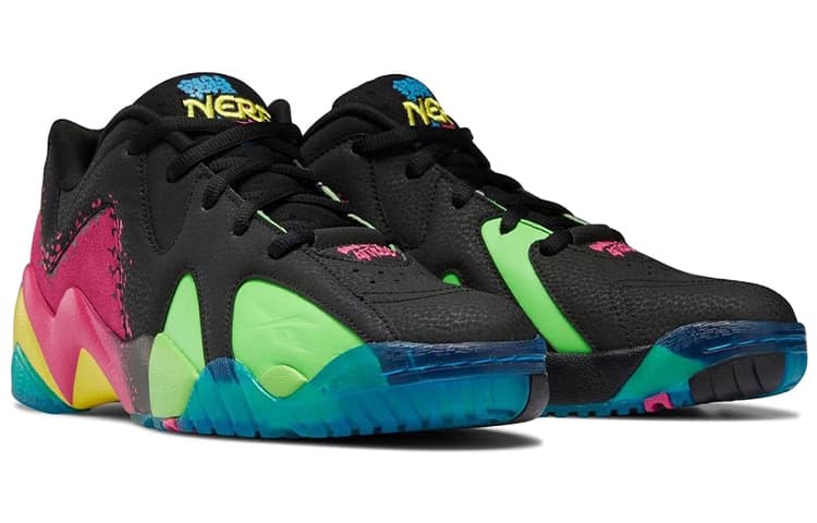 Ретро баскетбольные кроссовки Nerf x Reebok Kamikaze 2 Low "Backboard Breaker" - изображение 3