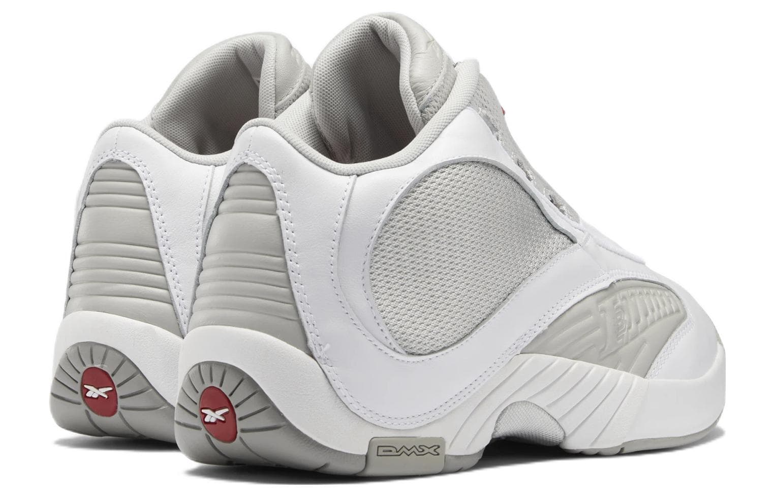 Ретро баскетбольные кроссовки Packer x Reebok Answer White Silver - изображение 5