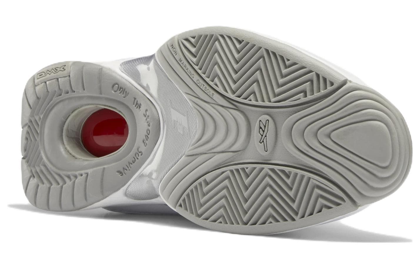 Ретро баскетбольные кроссовки Packer x Reebok Answer White Silver - изображение 6